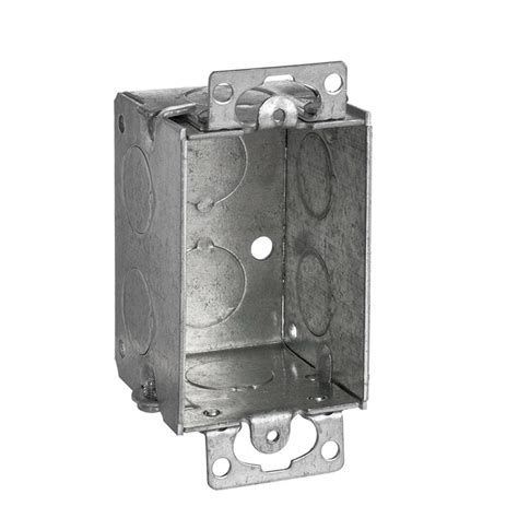 metal gang box price|single gang electrical box metal.